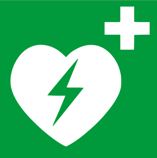 AED 设备标志图